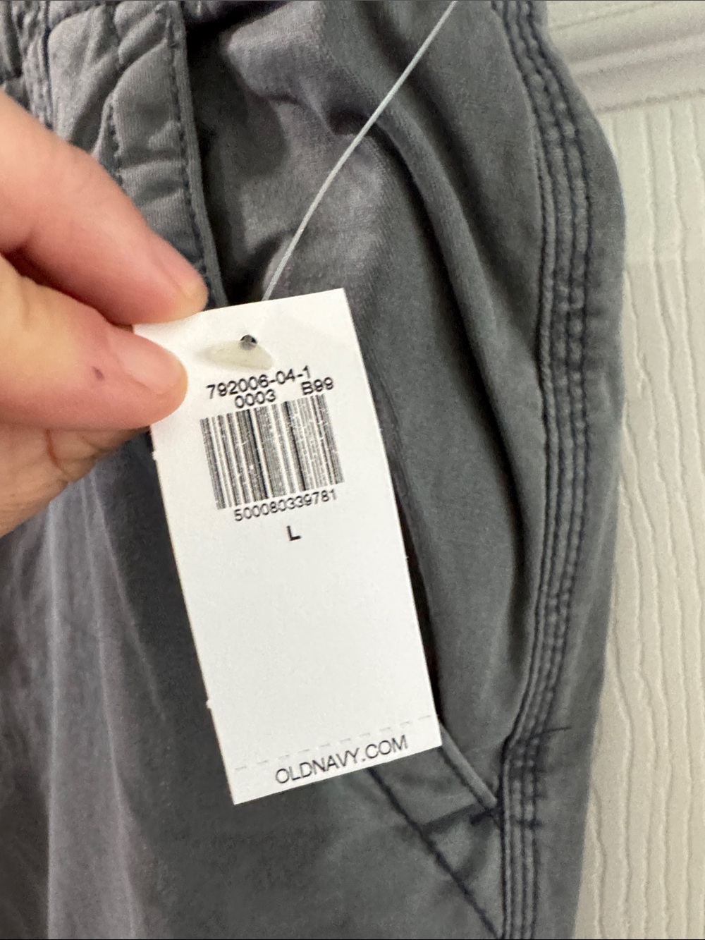 Old Navy Women’s Charcoal Gray Chino Pants - Picture 2 of 5